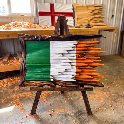 HANDCRAFTED WOODEN FLAGS